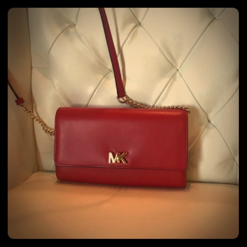 Red mk crossbody